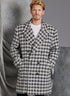 Vogue Men's Loose-Fitting Lined Coat Sewing Pattern Kit, Design Code V1976, Sizes 34-36-38-40-42...