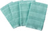 DII Luxury Barmop Collection Chevron Dishtowel Set, Aqua, 16x19, 4 Piece...