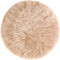 uxcell Faux Fur Round Rug,Fluffy Area Mat,Fluff Rugs for Bedroom Floor Sofa Living Room 3 x 3 Feet Khaki...