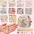SANNIX 500Pcs Charms Bulk Wholesale Assorted Gold Plated Enamel Pendants Earring for Bracelet Necklace DIY Jewelry Making Craft Supplies...