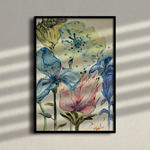 Fleurs Rice Paper, 11.5 x 16 inch - for Decoupage Furniture Crafts...