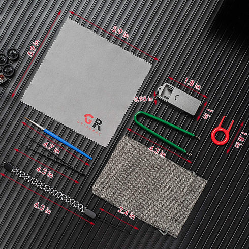 Aluminum Cherry Switch Opener for Kailh Gateron Cherry MX Switches Mechanical Keyboard, with Switch Puller Keycap Puller Lube Pen Tweezer...