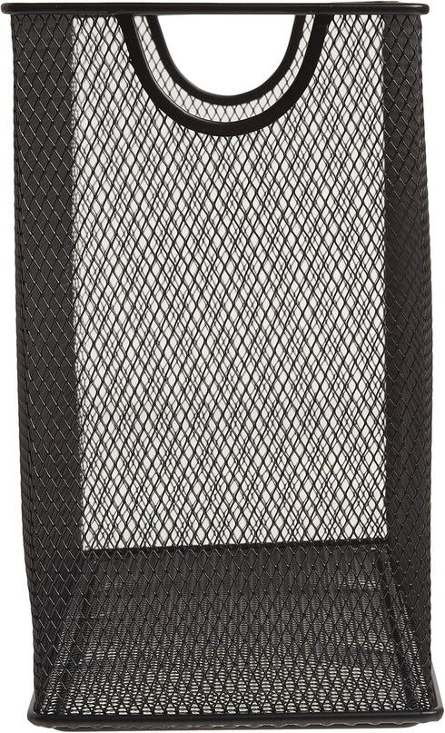 U Brands Mesh Steel Desktop Hanging File Holder, Letter Size, 12.4" x 9.53" x 5.5", Black - 457U00-06...