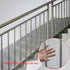 CM 3m Length Safety Rail Net Stair Banister Stair Net with Ropes for Stairs Fence Balcony Baby Bed, Protect Childs Pets Safe...