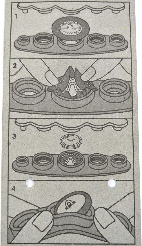 YEQIN Universal Tool for Cover Button 673170 - Make Own Covered Buttons (11-29mm size)...