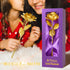 Childom Birthday Gifts for Women,Christmas Rose Gifts for Mom,Gold Rose Present for Her,Wife,Sweet Artificial Flower for Grandma,Daughter,Women,Ch...