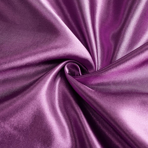 Purple Satin Pillowcase Queen Set of 2 | Pillow Cases for Hair and Skin | 20 x 30 Inch–Slip Silky Comfort with Envelope Closure...