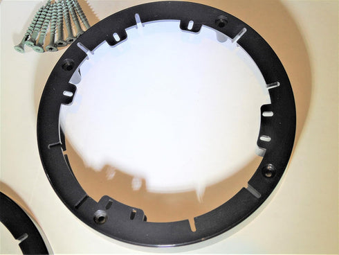 6 Pack Universal Case Pack of 6.5 6 1/2 6 6 3/4 6.75 Inch Speaker Depth Extenders Spacers with Screws...