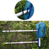 YYST Chain Link Fence Hangers for Link Fence, Chain Fence -to Hold Poles,Brushes,Leaf Rakes,etc Up to 2 Pound - No Pool Accessories (2)...
