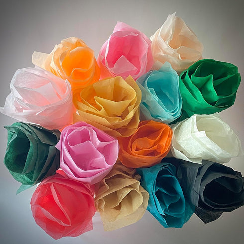 Colors of Rainbow Gift Wrapping Tissue Paper (96 Sheets, 20 Inch x 14.5 Inch) for Gift Bags Gift Boxes and Gift Baskets Packaging Baby Shower Brid...