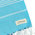 Bersuse Towels Anatolia XL Beach Blanket Throw Blanket Turkish Towel 100% Cotton Extra-Large Quick-Dry Lightweight Premium Peshtemal Towel - 61x82...