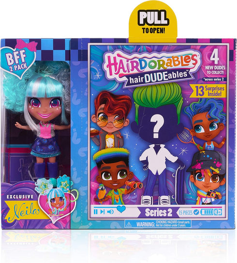 Just Play Hairdorables BFF Pack (hairDUDEables) Series 2?...
