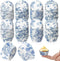 800 Pcs Blue and White Flower Cupcake Liners Flower Cupcake Wrappers Grease Proof Blue Muffin Liners Disposable Cupcake Papers Baking Cups for Bak...
