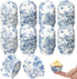 800 Pcs Blue and White Flower Cupcake Liners Flower Cupcake Wrappers Grease Proof Blue Muffin Liners Disposable Cupcake Papers Baking Cups for Bak...