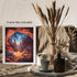 Posterizer 1 pcs-peaceful campsite set up under a rock arch 2-Landscape & Nature Art-Workplace & Office Art-Living Room Bedroom Decor- unframed wa...