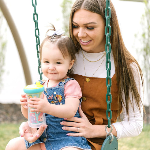 The First Years Cocomelon Kids Insulated Sippy Cups - Dishwasher Safe Spill Proof Toddler Cups - Ages 12 Months and Up - 9 Ounces - 2 Count...