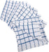 KAF Home Pantry 100% Cotton Checkered Grid Dish Cloths | Set of 6, 12 x 12 Inches | Absorbent and Machine Washable | Perfect for Cleaning Counters...