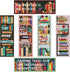 Dinifee 6 Pcs Cross Stitch Bookmark Kits Counted Cross Stitch for Adults Kids Mini Cross Stitch Stamped Embroidery Bookmark Kit Funny Book Pattern...