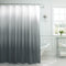 Creative Home Ideas Waffle Weave Shower Curtain Set, 70" x 72", Dark Grey Ombre 13 Piece...
