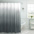 Creative Home Ideas Waffle Weave Shower Curtain Set, 70" x 72", Dark Grey Ombre 13 Piece...