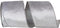 Reliant Ribbon Velvet Plush Lite Wired Edge Ribbon, 4 Inch X 10 Yards, Silver...