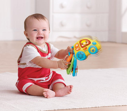 VTech Beep and Go Baby Keys, Multicolor...