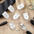 15 Pcs Extension Cord Replacement Plug 2 Prong 125V 15A Male Power Plug Rotatable Electric Plugs Lamp Plug for Small Appliances Power Strips DIY C...