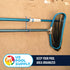 U.S. Pool Supply Set of 2 Aluminum Pool Hangers for Telescopic Poles - Store Poles with Nets, Vacuums, Hoses & Attachments...