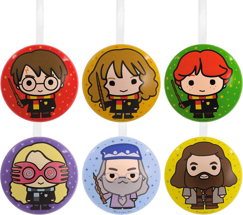 Hallmark Christmas Ornaments, Harry Potter Metal Tins, Set of 6, Harry Potter Tins (0002HCM8796)...