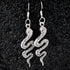 20PCS Snake-shape Charms Pendants Accessory Mixed Smooth Metal Charms for DIY Jewelry Making and Crafting, Ancient Silver...