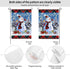 Merry Christmas Cute Snowman Red Parrot Garden Flag House Flag Spring Welcome Garden Flags Double Sided Printed Flags for Patio Lawn Home Outdoor ...