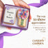 Gourmet Floral Thank you Cookie Gift Basket | 2 Large 2.5 x 4.5 in Vanilla Sugar Cookies Hand-Decorated Snack Variety Pack | Kosher Bakery Care Pa...
