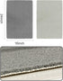 Bathroom Shower Mat Non-Slip Soft PVC Supportive Textured Quick Drain Loofah Foot Massage Multifunctional Floor Mat for Home & Hotel (Grey, 16"*24...