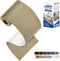 KING MOUNTAIN Linen Repair Tape Patch Kit, Waterproof 4" x 63" Linen Repair Kit?Self Adhesive Fabric Repair for Furniture and Linen Goods (Beige)...