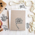 Geolet 300 Pieces Flower Plant Retro Transparent Flower Sticker Decal DIY Natural Scrapbooking Stickers for Laptop Ca Diary Album Journal Planners...