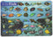 Painless Learning Saltwater Fish Placemat, 12 x 17 1/2 inches...