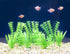 Penn-Plax Aquarium Décor and Plants - Add color and interest to your tank - 9 Pack Green...