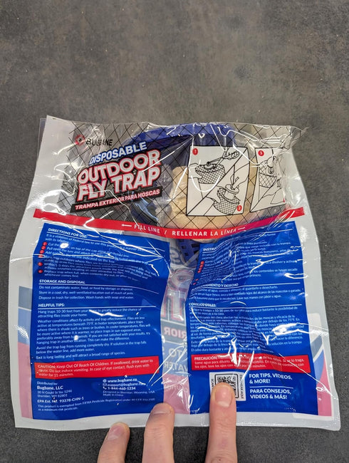 Fly Traps Outdoor Fly Traps. 2 Natural Pre-Baited Fly Bags . Fly Trap Bag Fly Catchers Outdoors. Stable Horse Ranch Fly Trap. Disposable Fly Traps...