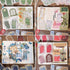JOYCHOIC Aesthetic Scrapbook Paper, 90Pcs Vintage Garden Door Junk Journal Journaling Scrapbooking Supplies, Materials Bullet Kit Art Album Planne...
