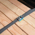 Nite Ize CamJam Tie Down Strap - Tie Down Ratchet Straps - Straps for Trucks & Cars - Tie Downs for Luggage & Gear - 6 ft Strap, Blue (Pack of 2)...