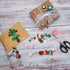 400g Christmas Craft Buttons Handmade Sewing Red Green White Button for Art Crafts Projects, DIY Decoration...