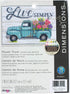 Dimensions Flower Truck Counted Cross Stitch Kit for Beginners, 7" x 5", 14 Cnt. White Aida, 5 5...