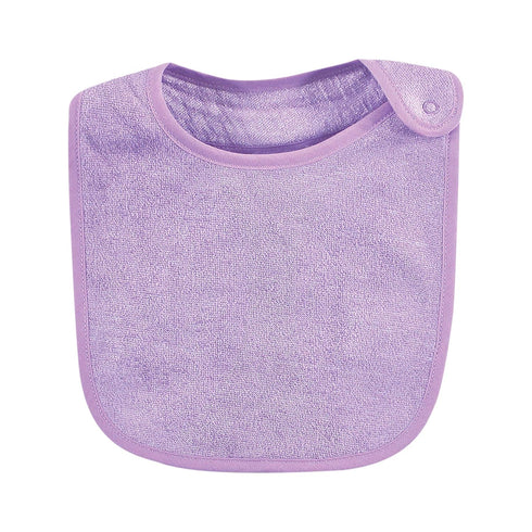 Hudson Baby Unisex Baby Rayon from Bamboo Terry Bibs, Purple Mint, One Size...