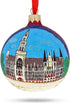 Marienplatz in Munich, Germany Glass Ball Christmas Ornament 3.25 Inches...