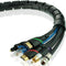Mediabridge™ EZ Cable Bundler (6 Feet) - 1" Width - Flexible & Expandable Cable Management Sleeve (Part# CM1-25-06B)...