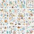 Dispowreath 16 Sheets Ocean Boho Rub on Transfers Stickers Mixed Sea Life Rub on Transfers for Crafts Fish Starfish Decor Furniture Decals for DIY...