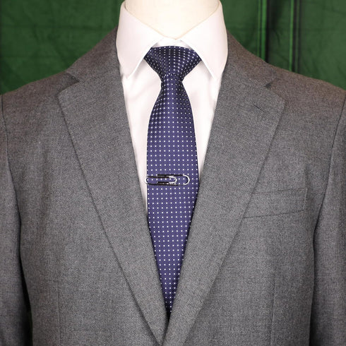 Novelty Silver Tone Paper Clip Tie Clip In Box...