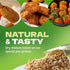 Vegan meatless food with beef, chicken and fish flavors - Plant based meat ground for cooking vegetarian meals (Chicken free)...