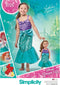 Simplicity 8725 Disney Princess Ariel Halloween Costume Sewing Pattern, for Girls and Dolls Sizes 3-8...