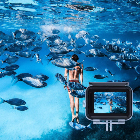 AFAITH Waterproof Case for GoPro Hero 11/10/9 Black, Underwater Diving Photography Protective Housing Shell Cover for GoPro Hero 11/10/9 Black...